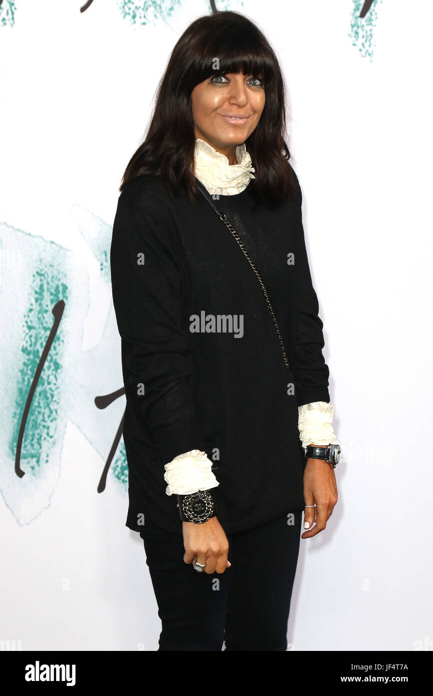 London, UK. 28. Juni 2017. Claudia Winkleman, Serpentine Galerien Sommer Party, Kensington Gardens, London, UK. 28. Juni 2017. Foto von Richard Goldschmidt Credit: Rich Gold/Alamy Live-Nachrichten Stockfoto