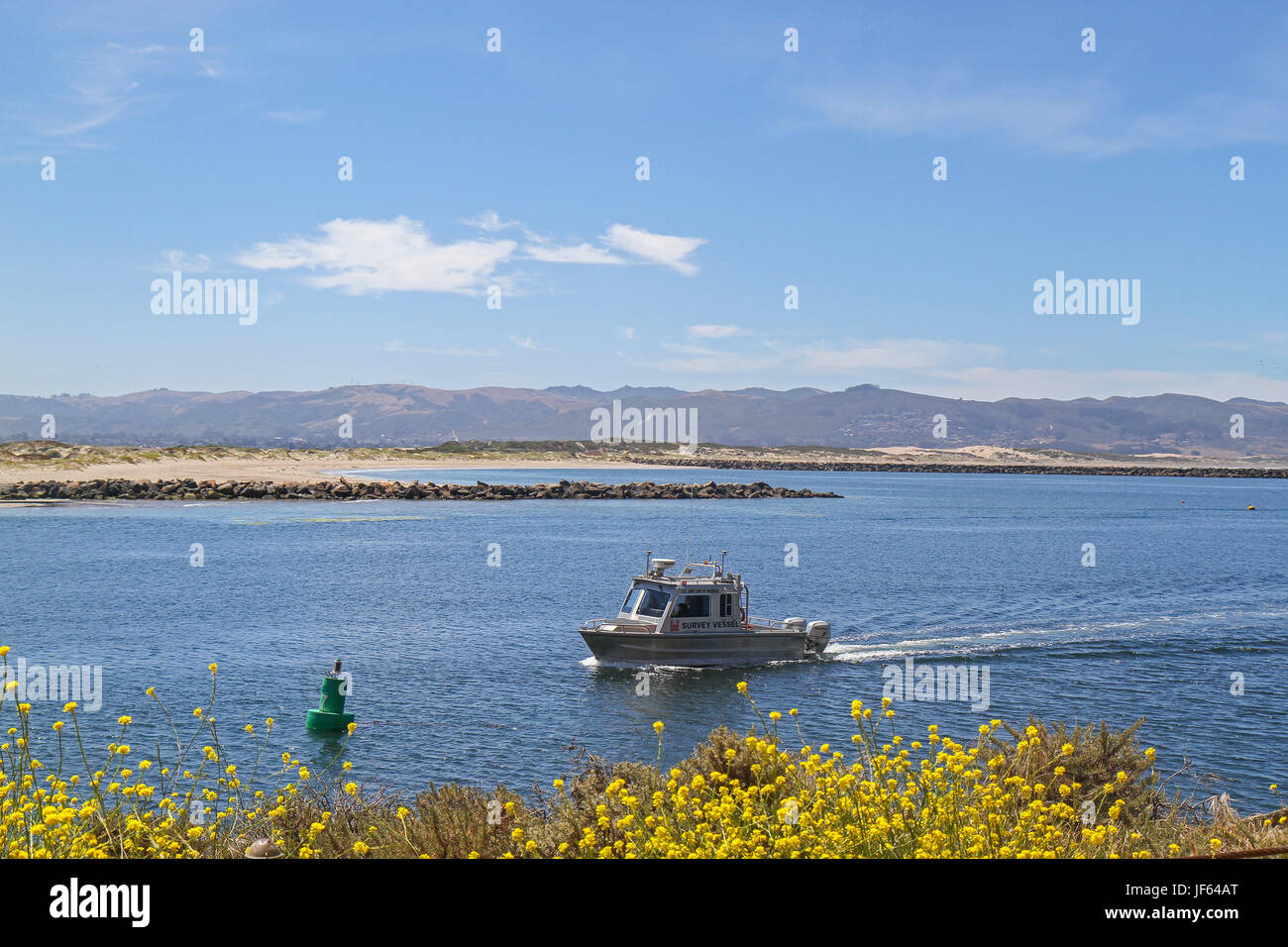 United States Army Corps of Engineers Umfrage Schiff, Morro Bay, San Luis Obispo County, Kalifornien, USA, Nordamerika Stockfoto United States Army Corps of Engineers Umfrage Schiff, Morro Bay, San Luis Obispo County, Kalifornien, USA, Nordamerika Stockfoto