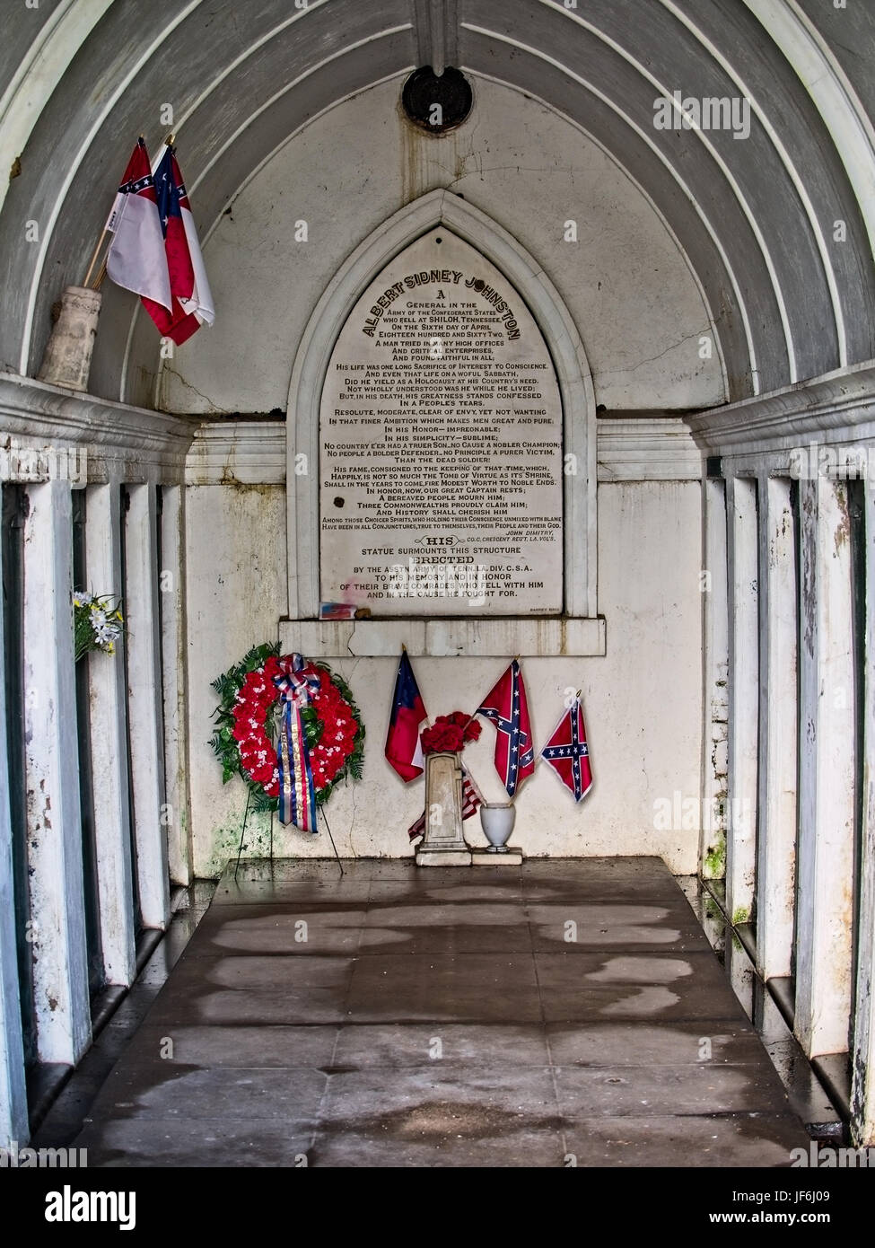 New Orleans, LA USA - 2. Juni 2017 - Grab ein Bürgerkrieg-General Stockfoto