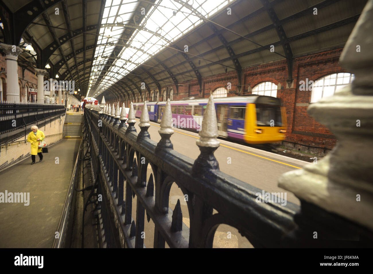 Darlington Railway Station Stockfoto