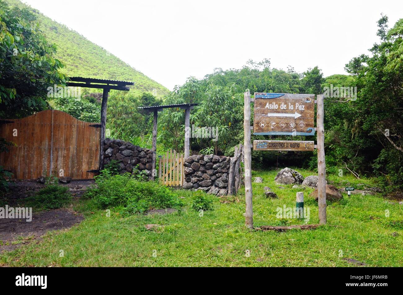 Asilo de la Paz-Islas Galápagos Ecuador Stockfoto