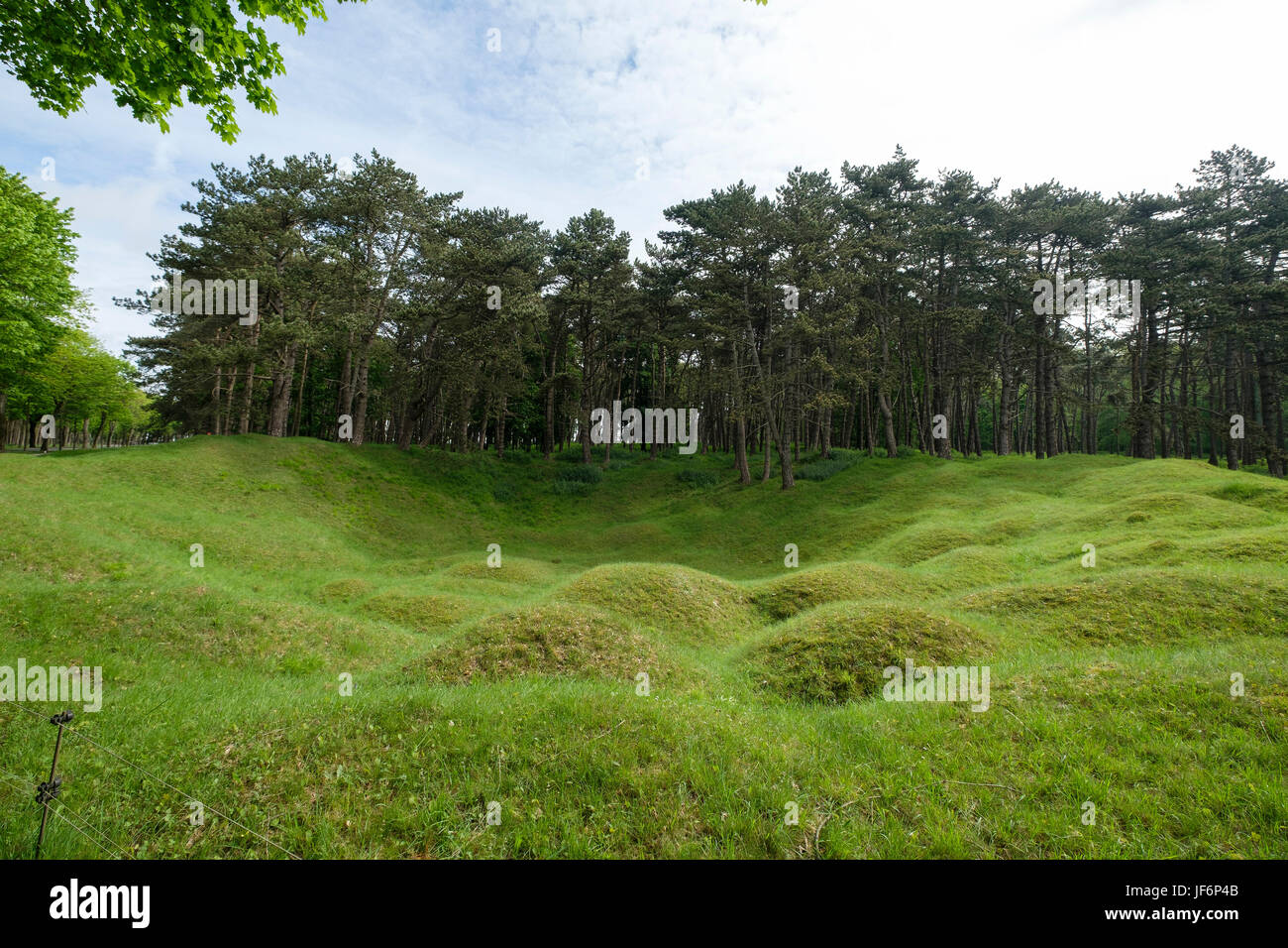 Die kanadischen National Vimy Memorial, Frankreich Stockfoto