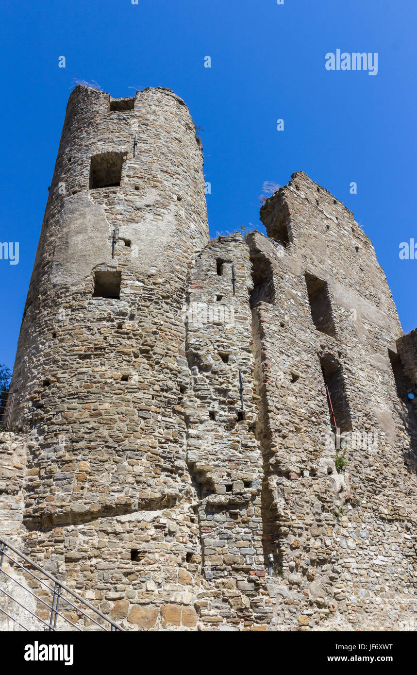 Dolceacqua's Castle Stockfoto