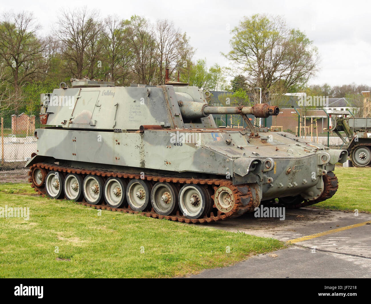 M108 SPG im Geschützfeuer Artillerie Museum in Brasschaat pic1