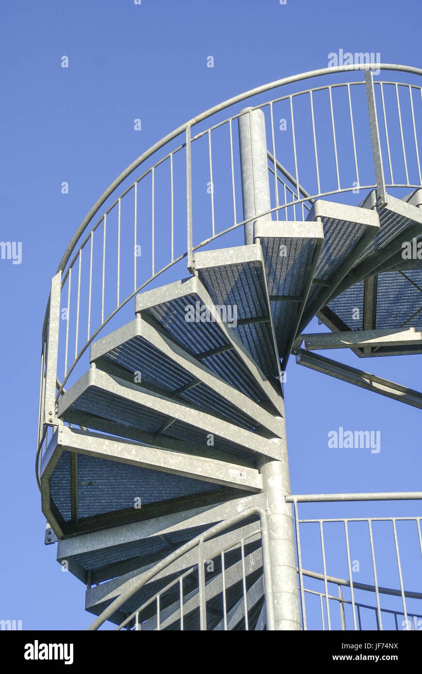 Spindeltreppe in Schwäbisch Hall, Deutschland Stockfoto