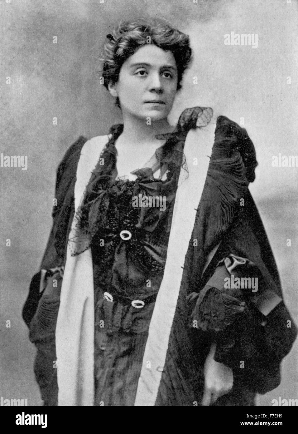 Eleonora Duse als Magda in der Heimat von Hermann Sudermann, März 1896. Italienische Schauspielerin 3. Oktober 1858 – 21. April 1924 Stockfoto