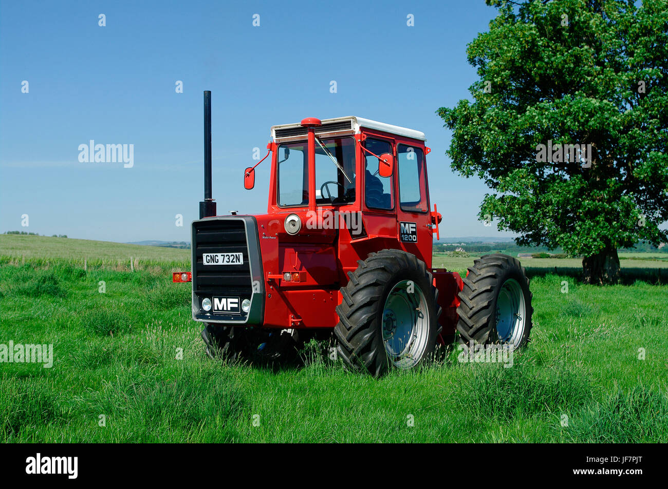 Massey Ferguson MF1200 Traktor Stockfoto