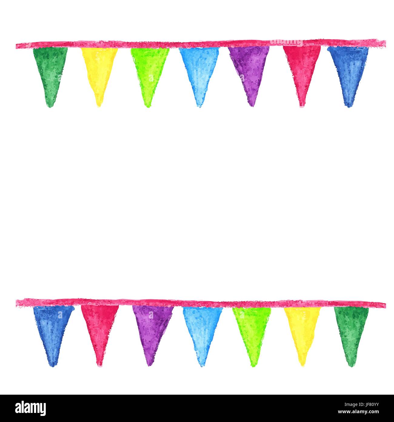 Urlaub, Farbe, Grafik, grün, blau, Messe, Sommer, sommerlich, Jahrgang, Stock Vektor