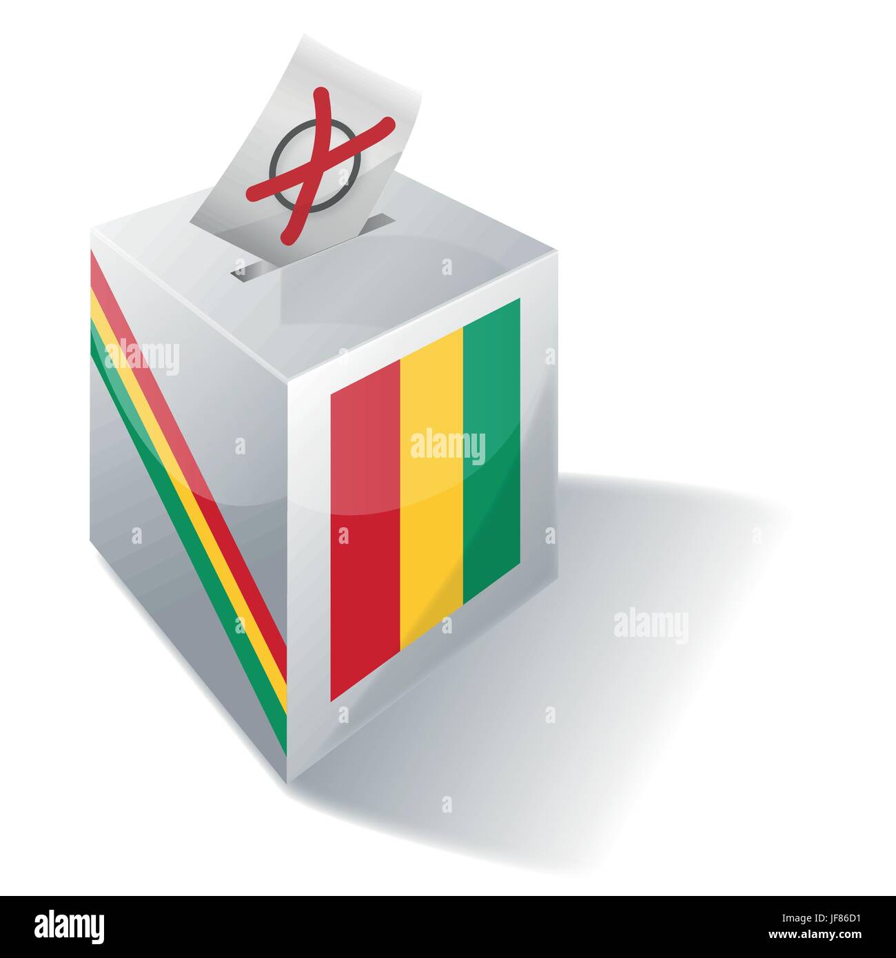 Auswahl-Box-guinea Stock Vektor