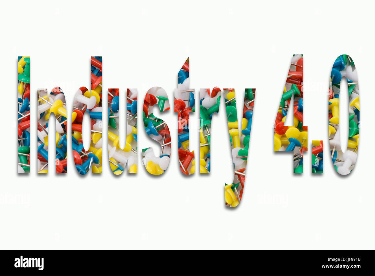 Industrie 4.0 Stockfoto