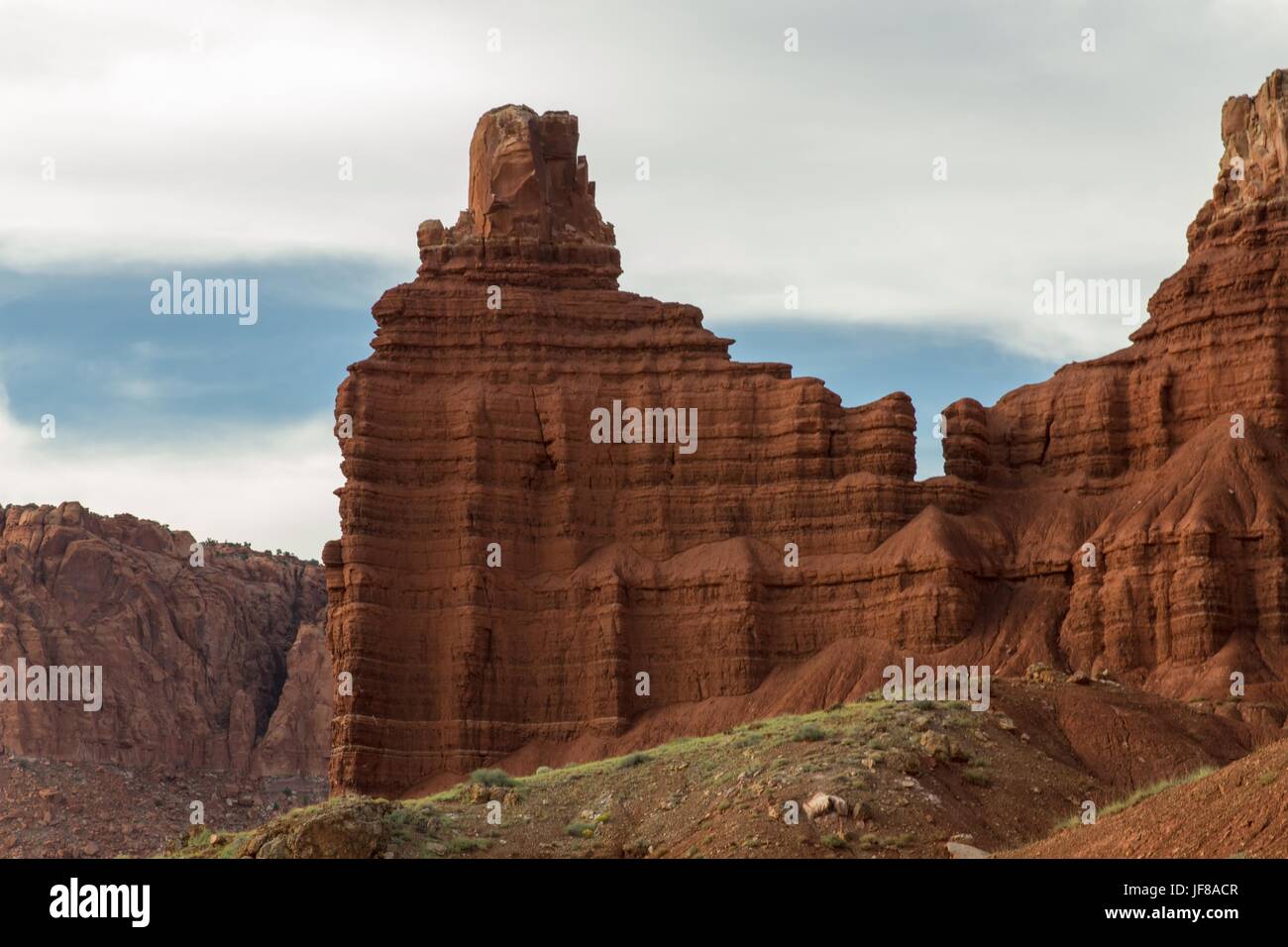 Chimney Rock Capitol Reef 2 Stockfoto