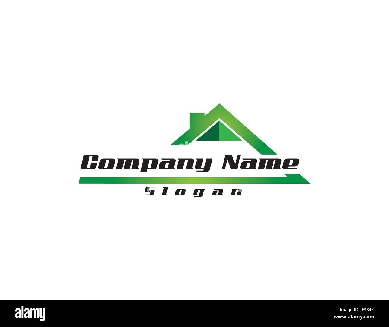 Immobilien-Logo 5 Stock Vektor