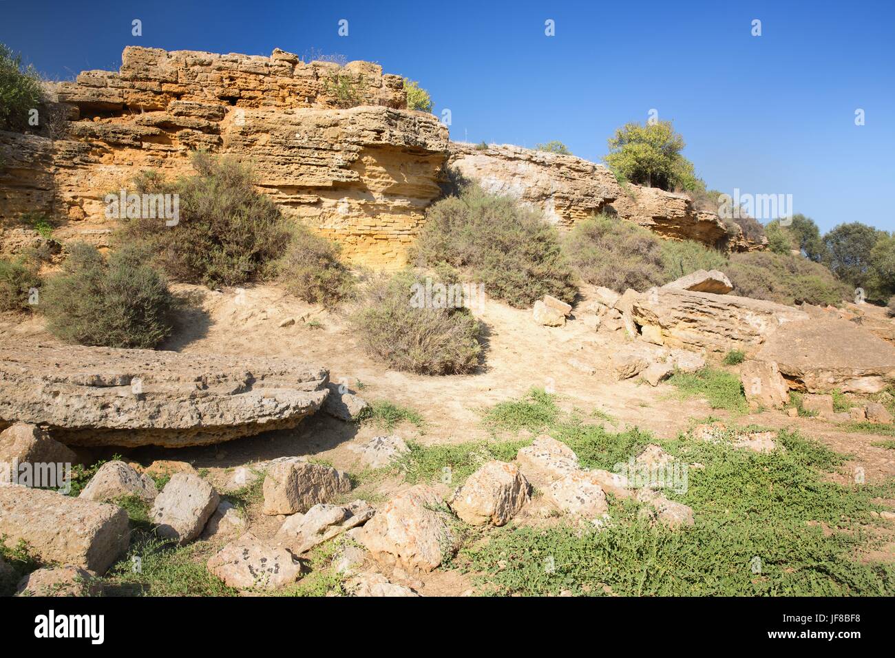 Ruinen Eingang des fünften Tor Stockfoto