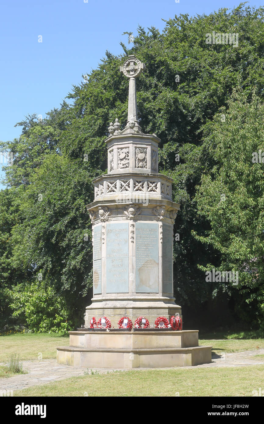 Landschaften in Port Sunlight, Wirral, england Stockfoto