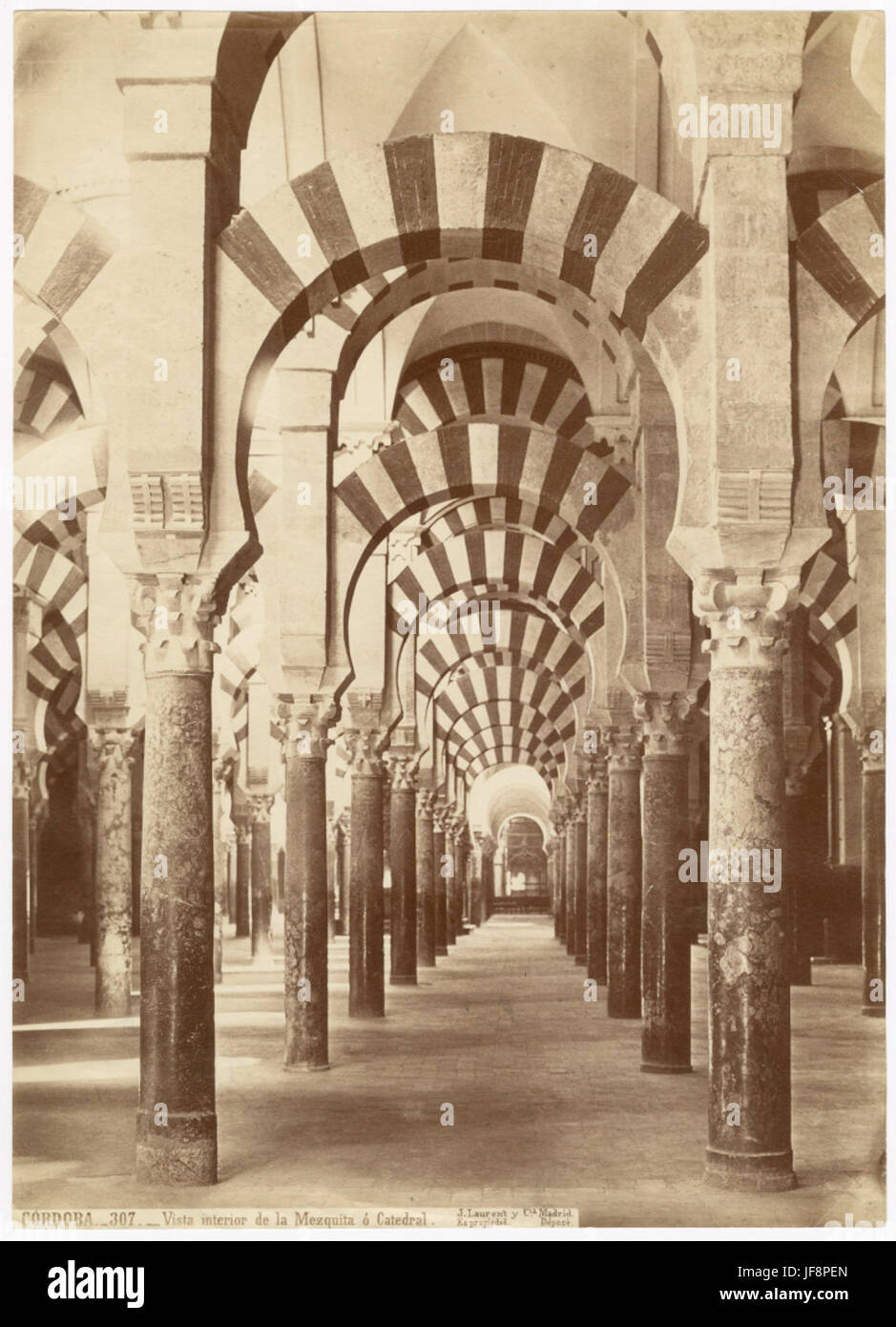 Vista Interior De La Mezquita Catedral 33589514204 o o Stockfoto