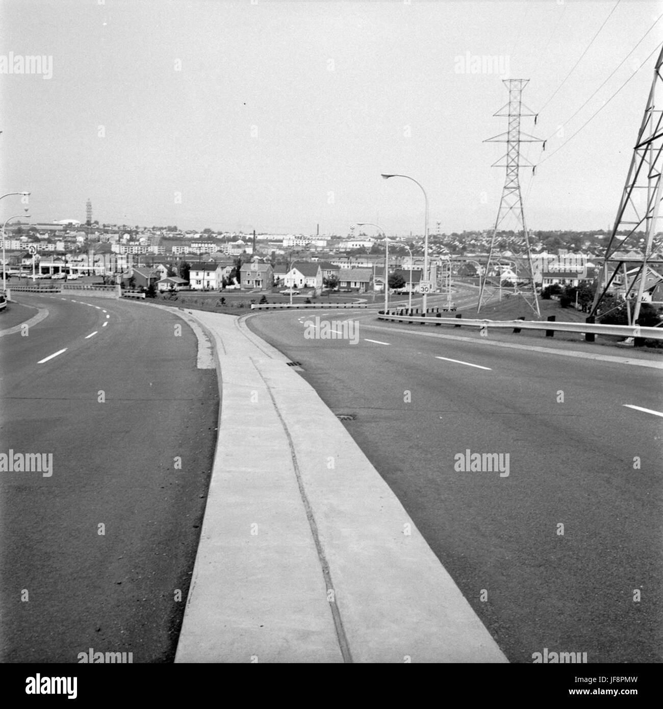 Antike Architektur in Halifax, Nova Scotia am Ufer. Stockfoto