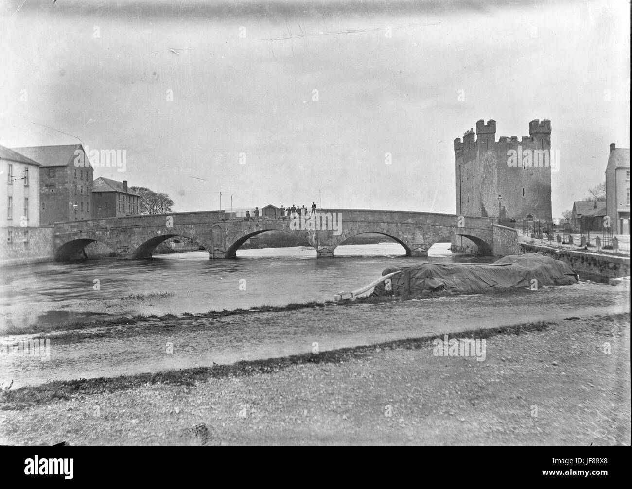 Brücke und Bollwerk - die folgenden Platten sind nicht beschriftet 31741450220 o Stockfoto