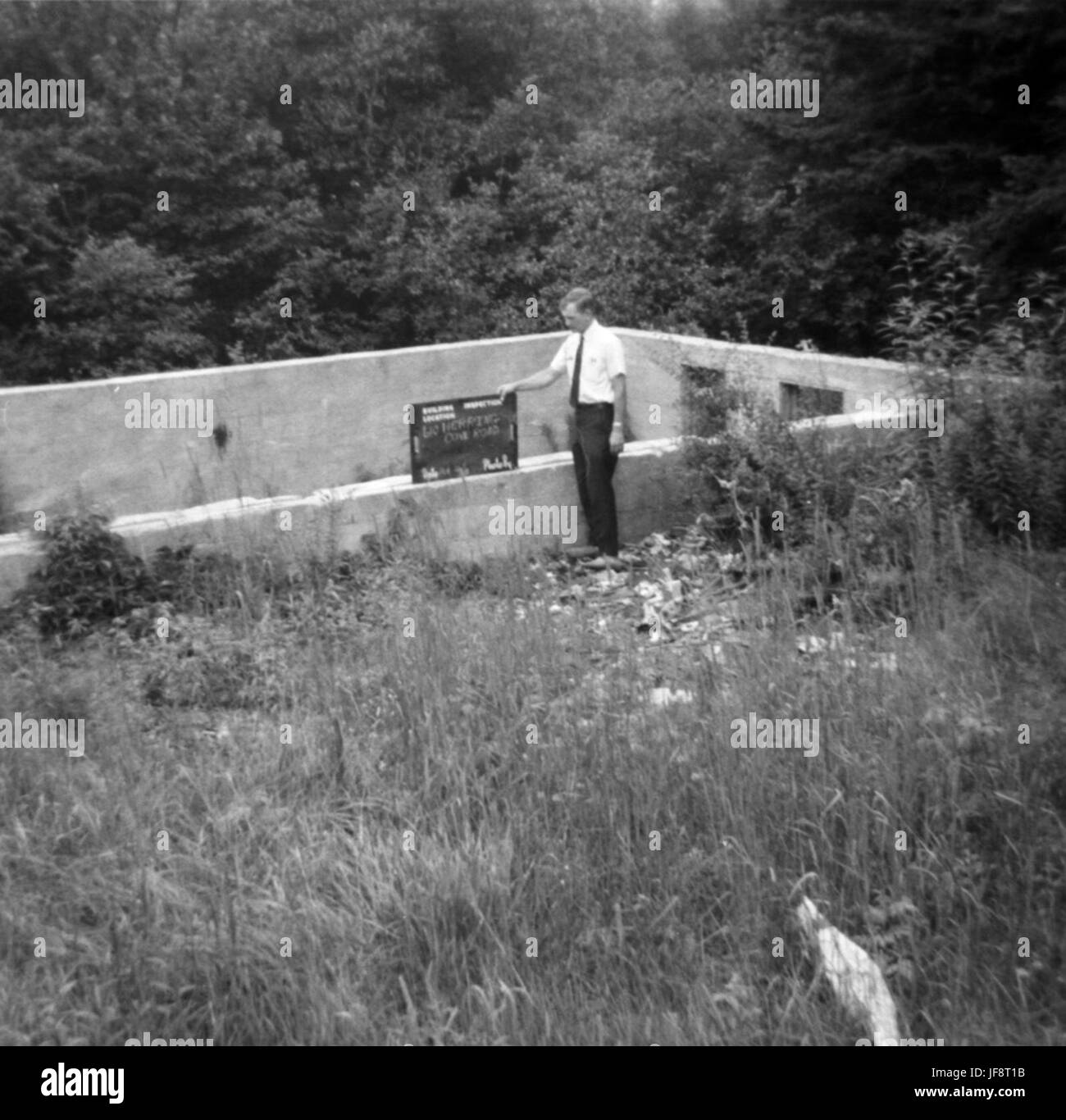 610 Herring Cove Rd, Halifax, Nova Scotia, historische Zeichnung von Stadtarbeitern Stockfoto