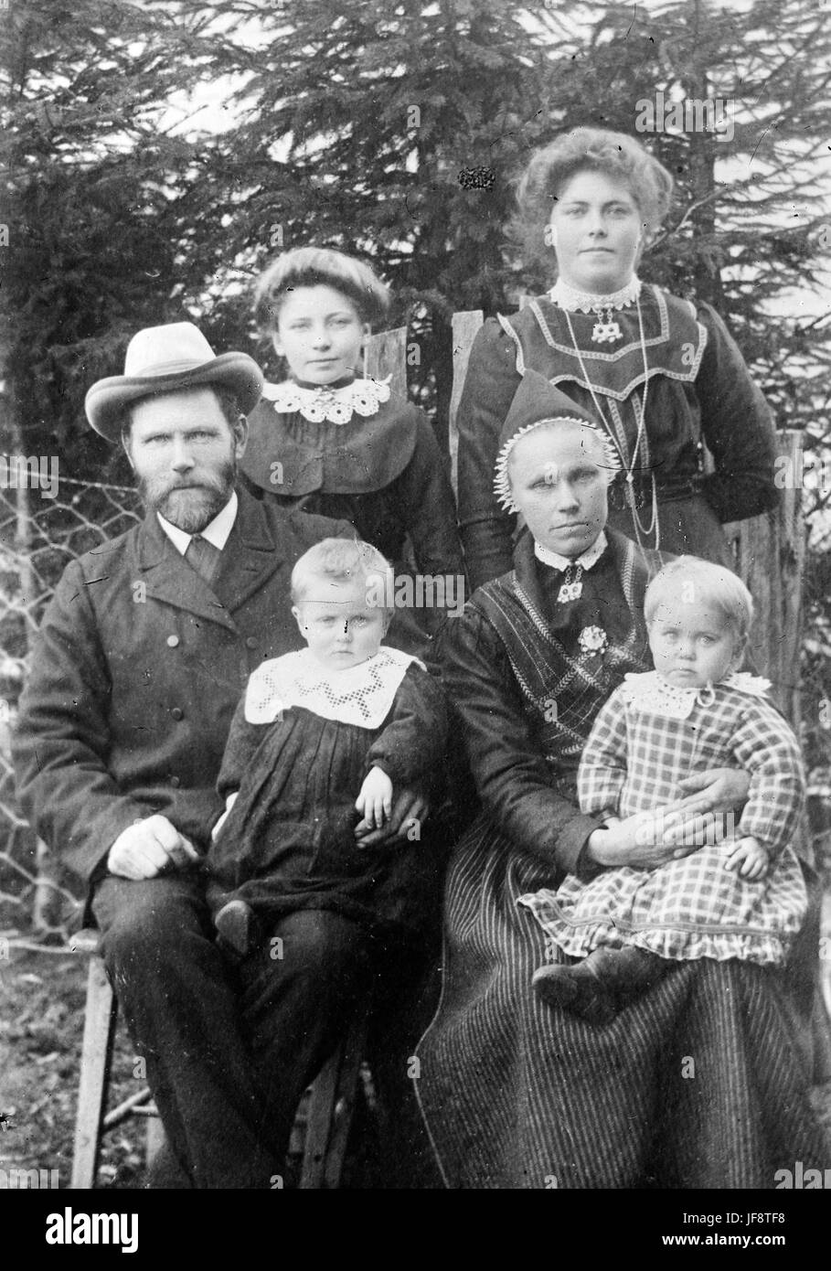 Familienporträt, ca 1915-1925 32755249623 o Stockfoto