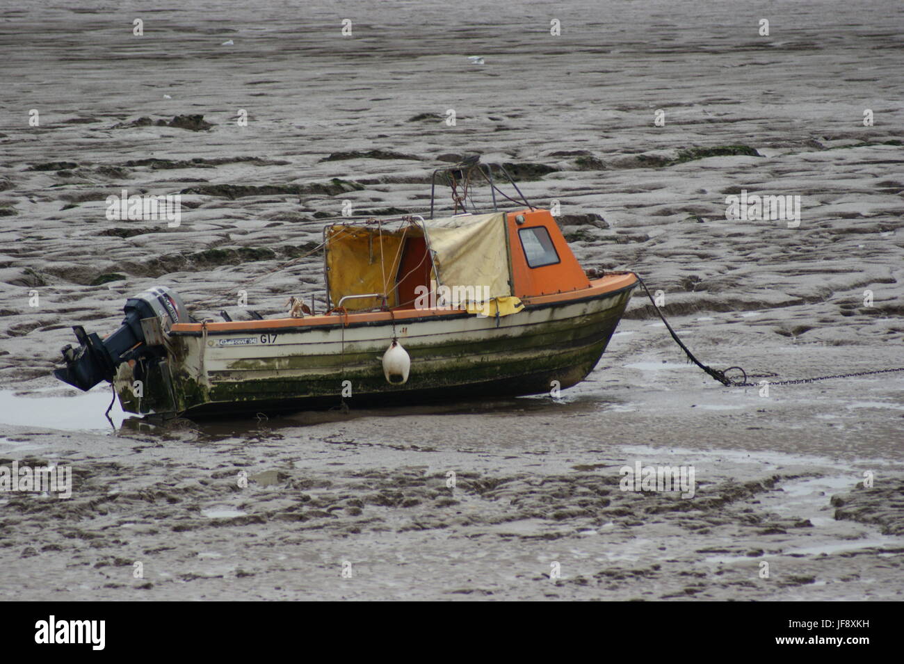 Boot, Weston-Super-Mare Stockfoto