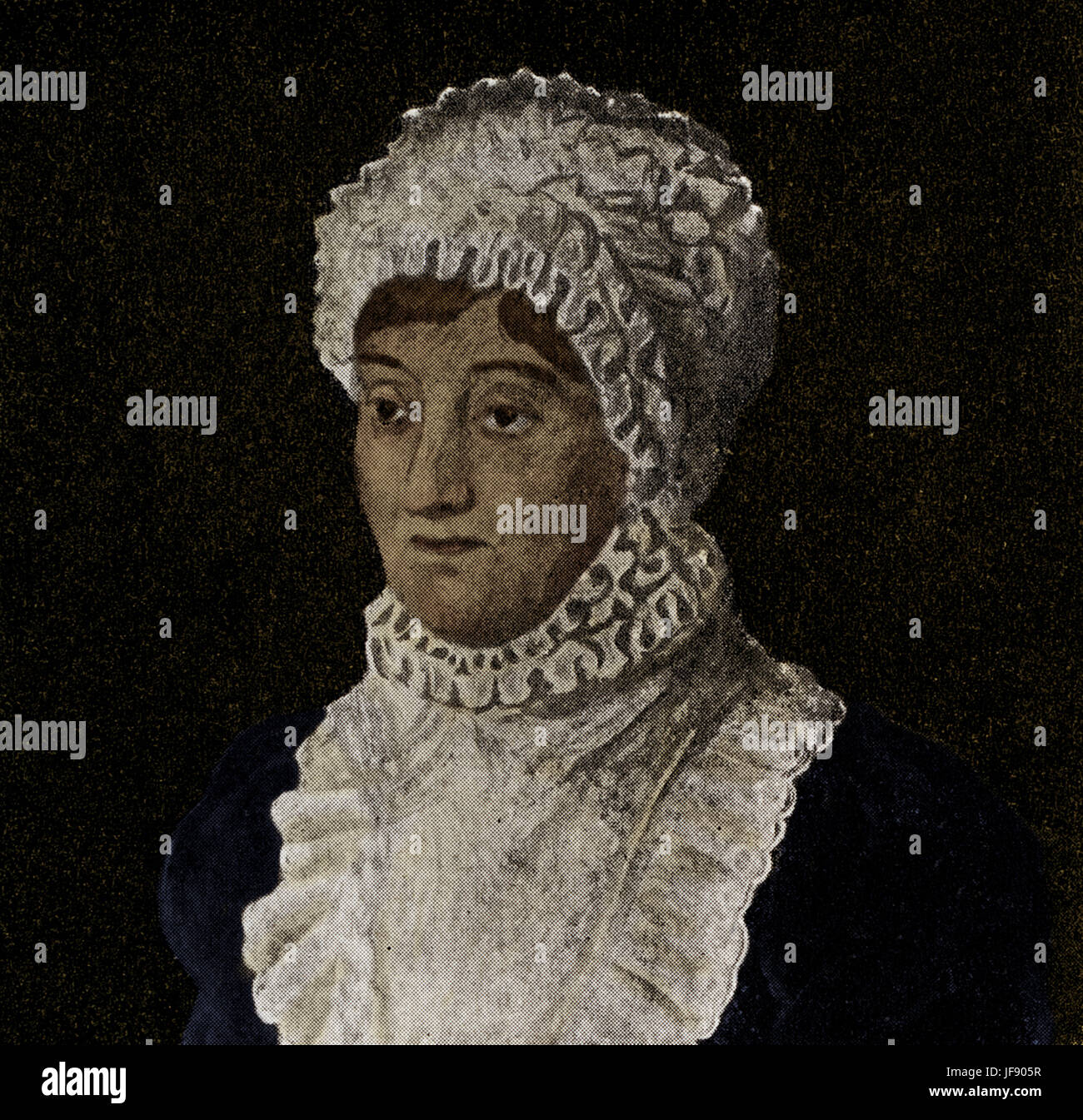 Caroline Lucretia Herschel. Deutsch-Englische Astronom und Sänger.   Entdeckte mehrere Kometen, einschließlich der periodische Komet 35p/Herschel-Rigollet (enthält ihren Namen) Schwester des Astronomen William Herschel. 16. März 1750 – 9. Januar 1848 Stockfoto