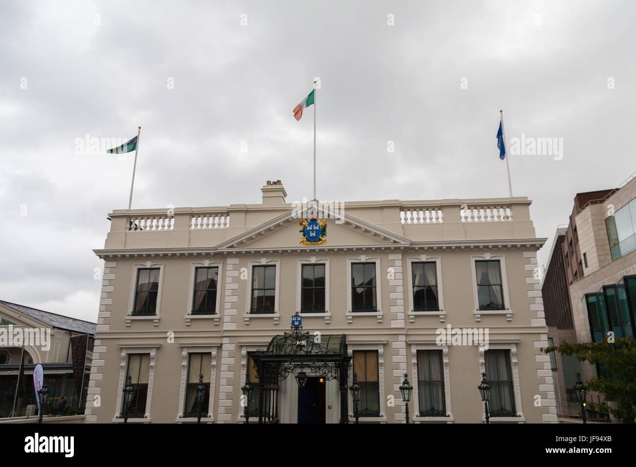 Das Mansion House in Dublin, Irland Stockfoto