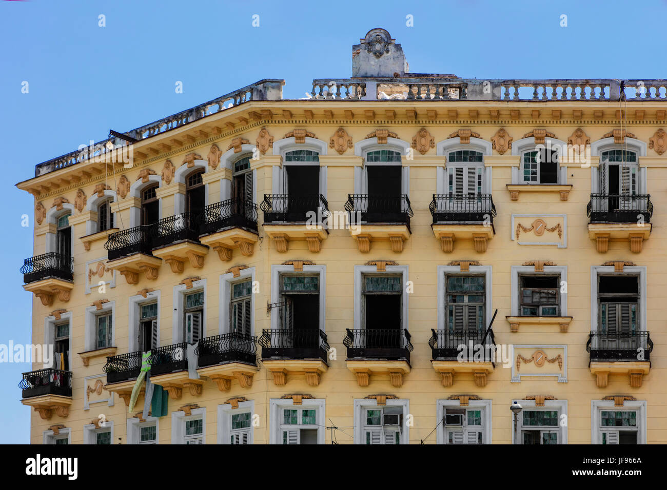Historischer Architektur ziert ein Großteil HABANA VIEJA - Havanna, Kuba Stockfoto