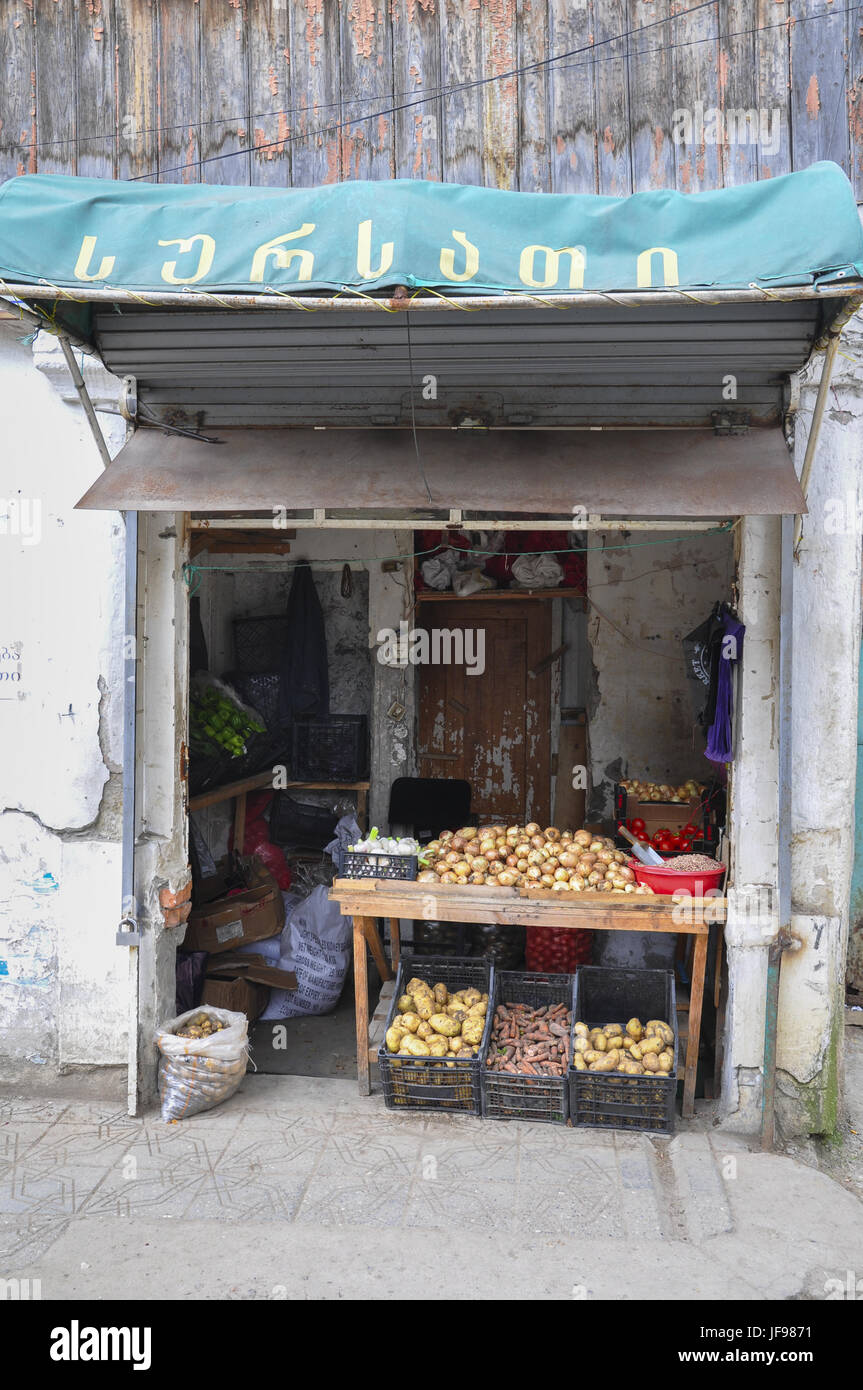 Bazar in Kutaissi, Georgien Stockfoto