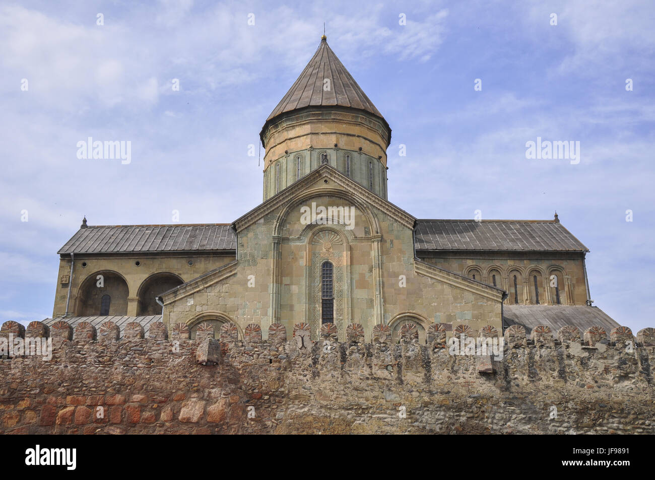 Renovierten Kloster in Mtskheta, Georgien Stockfoto