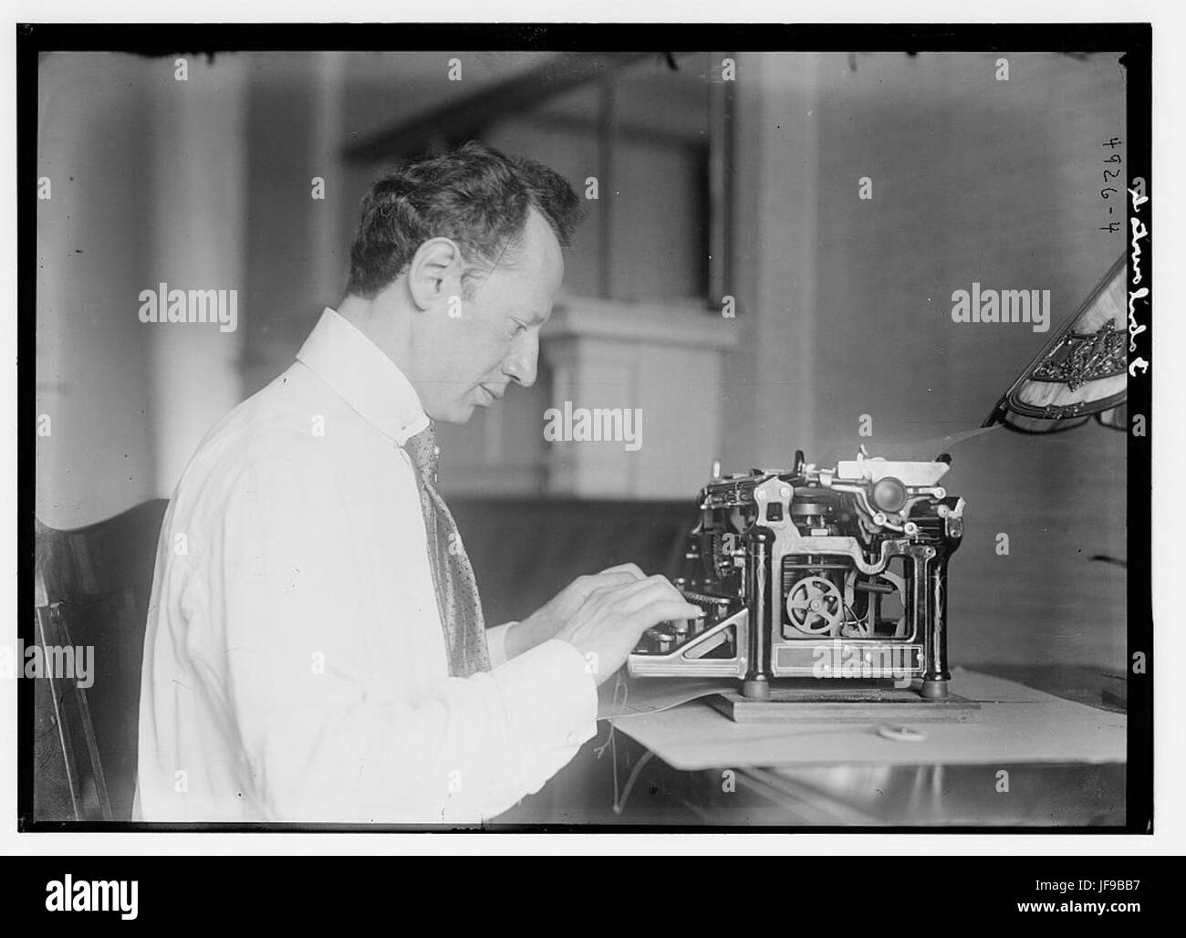 Gabrilowitsch - Vintage-Porträt des berühmten Musikers Stockfoto