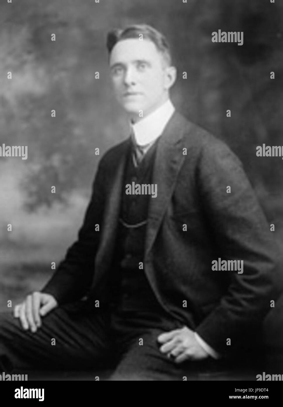 Ein historisches Porträt von Henry Breckinridge, einem einflussreichen amerikanischen Politiker und Anwalt, der seine prominente Rolle in der Politik des frühen 20. Jahrhunderts einnimmt. Stockfoto