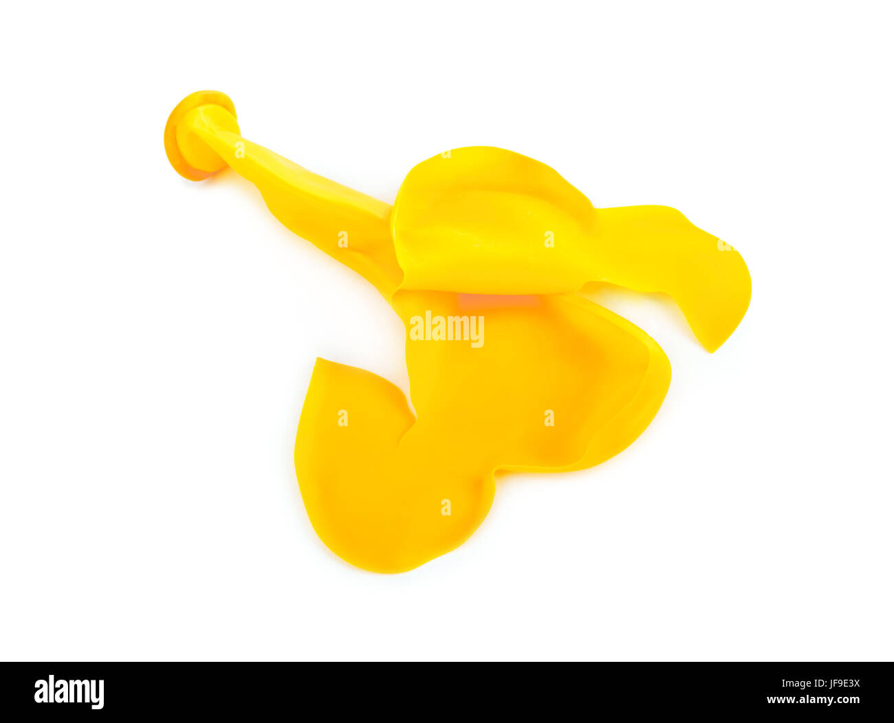 Geplatzten Luftballon Stockfotografie - Alamy