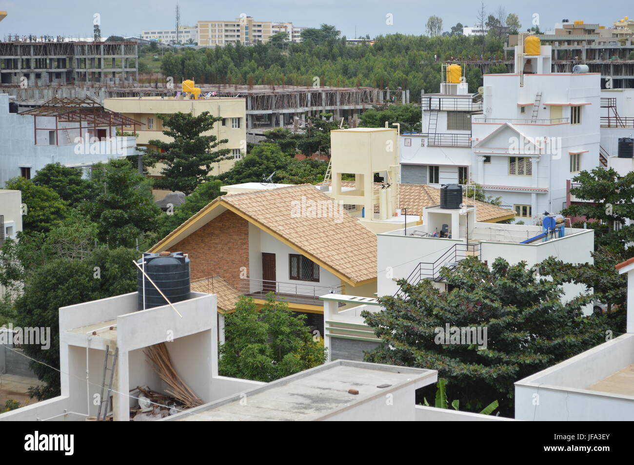 RK Township, Bangalore, Indien Stockfoto