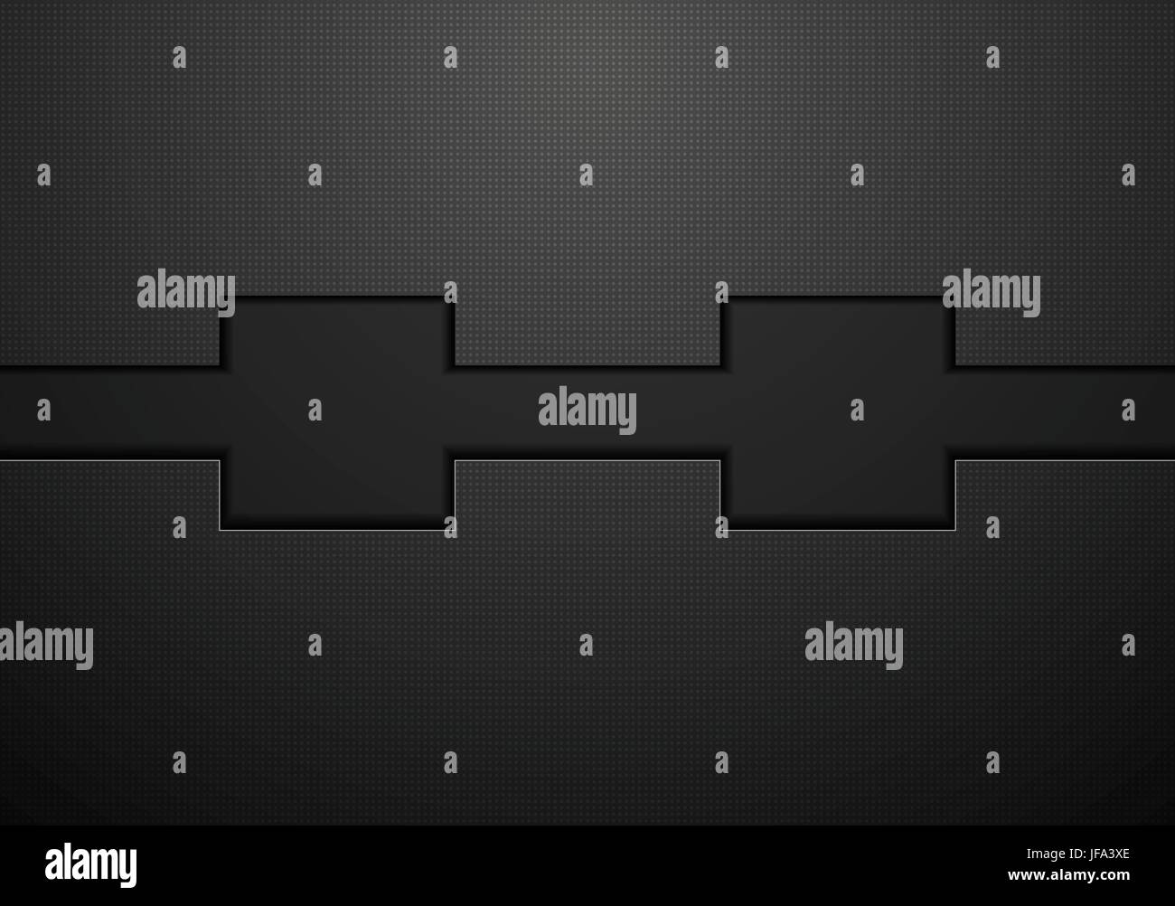 Abstrakt schwarz Technologie-Konzept-design Stockfoto