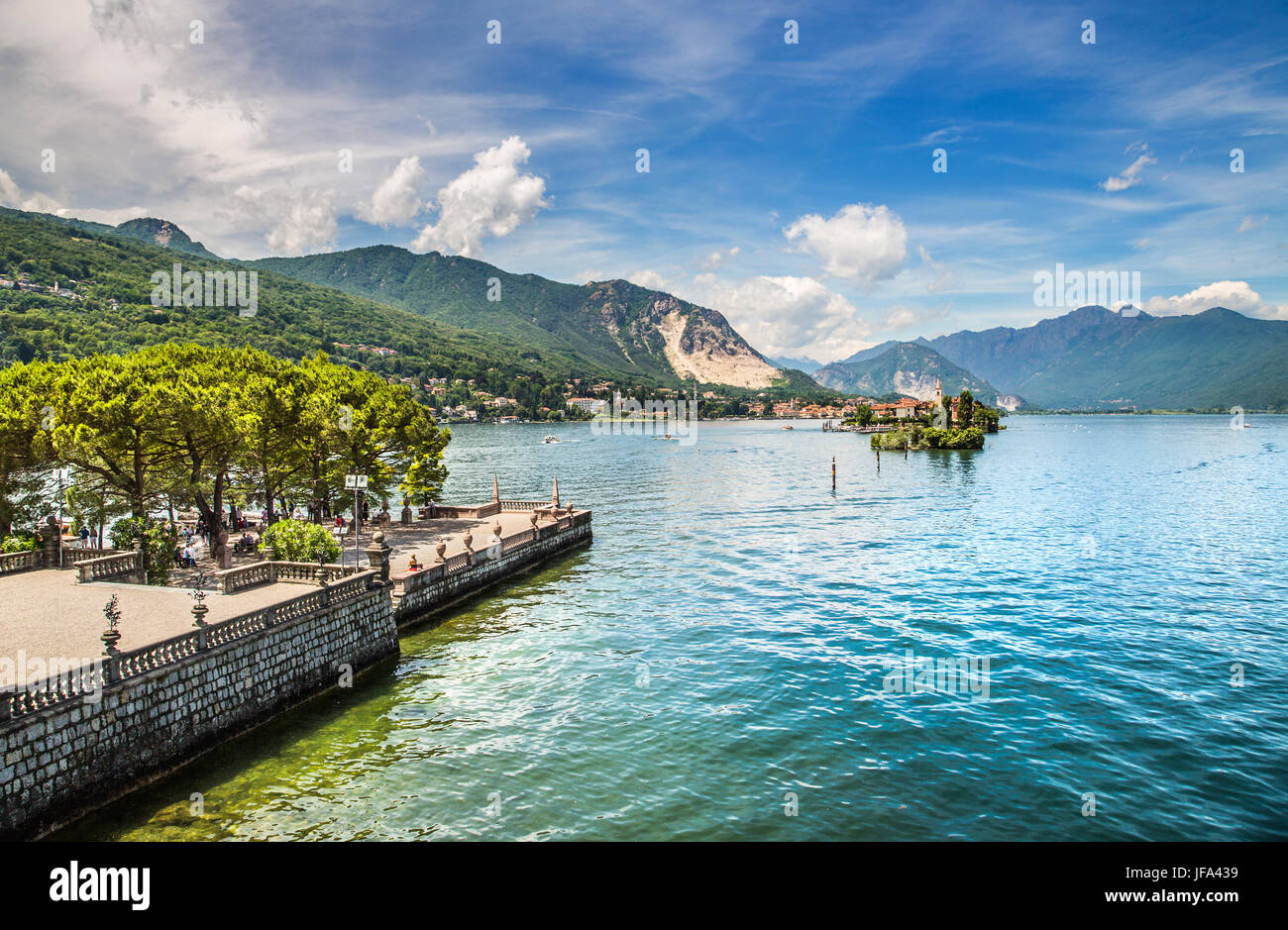 Lago Maggiore, Italien Stockfoto