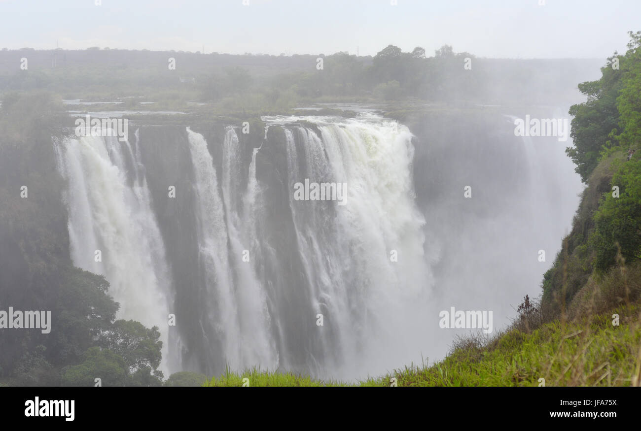 Wasserfall Victoria Stockfoto