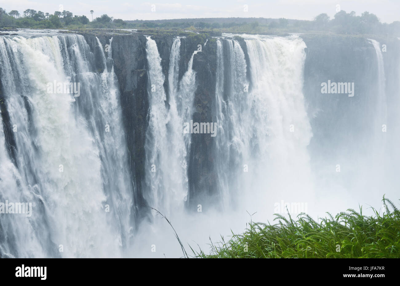 Wasserfall Victoria Stockfoto