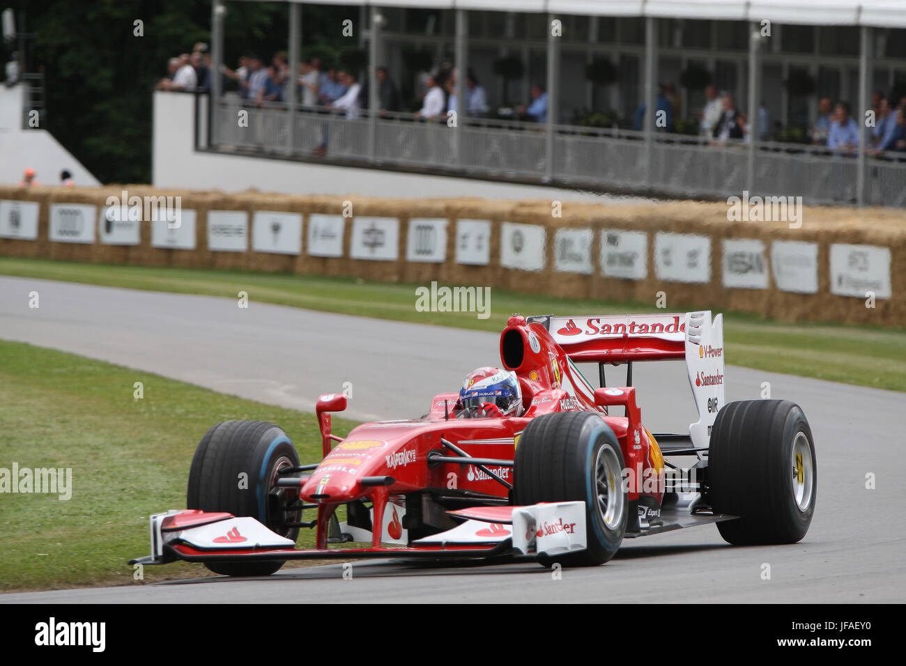 Goodwood, UK. 30. Juni 2017. Ferrari F1-Auto auf dem Goodwood Festival of Speed Credit: Malcolm Greig/Alamy Live News Stockfoto