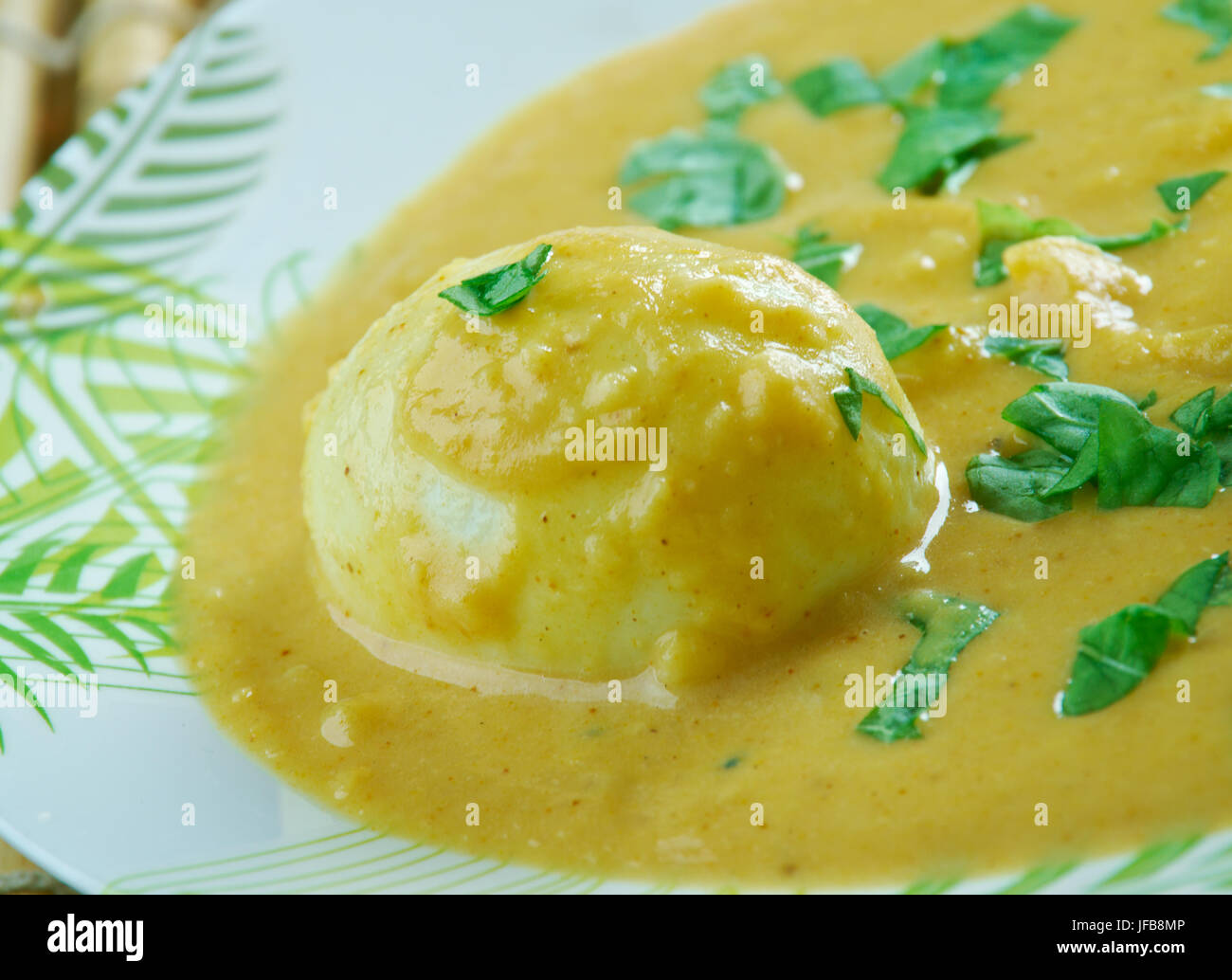 Eier Mughlai Stockfoto