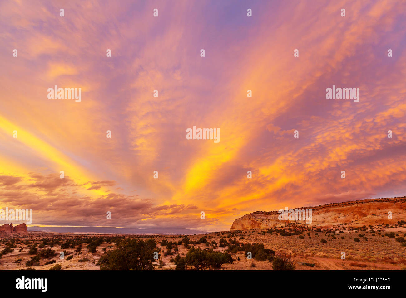 Utah-Landschaften Stockfoto