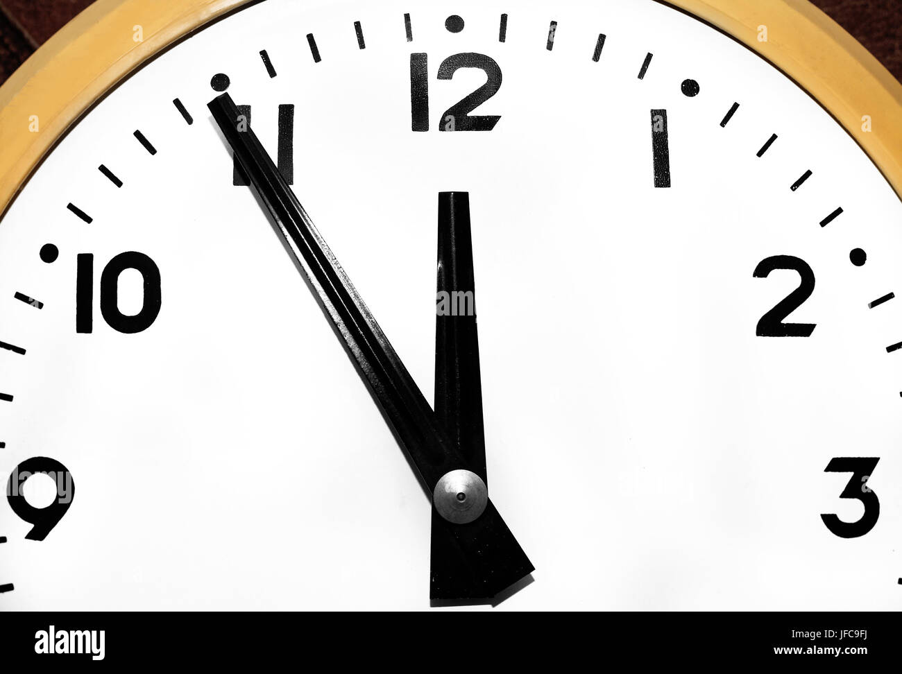 Ein Teil der mechanischen Uhr Stockfoto