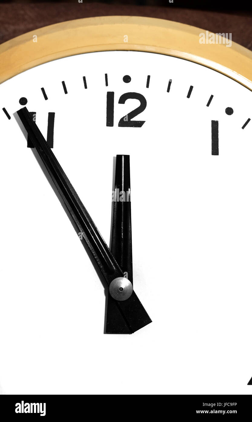 Ein Teil der mechanischen Uhr Stockfoto