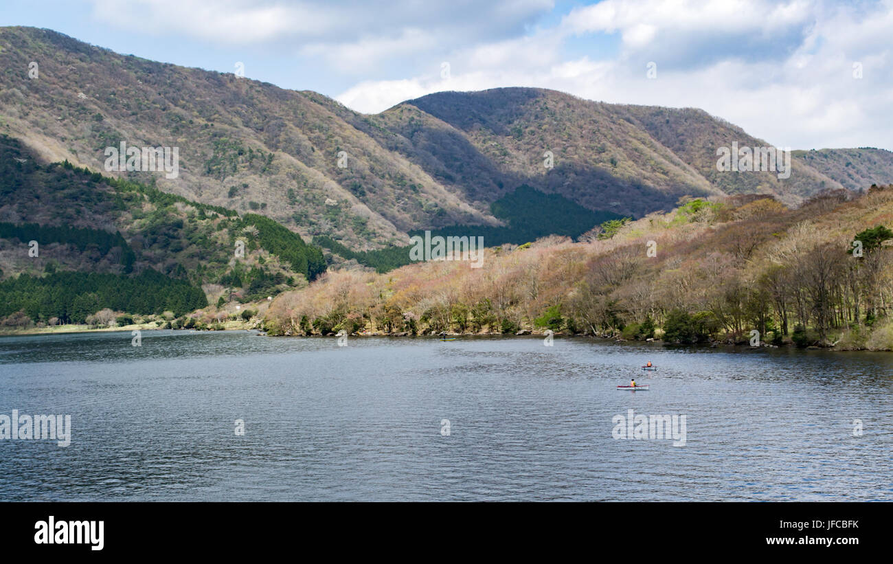 See-Ashi (Ashi-keine-Ko) in Hakone, Ashigarashimo Bezirk, Präfektur Kanagawa, Japan. Stockfoto