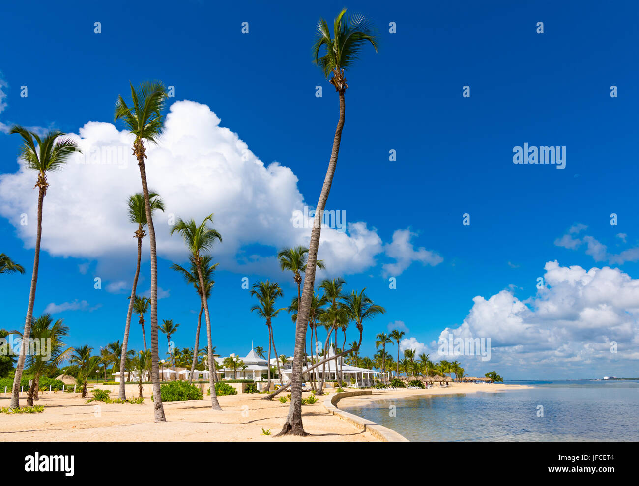 Sun Caribbean Beach Stockfoto