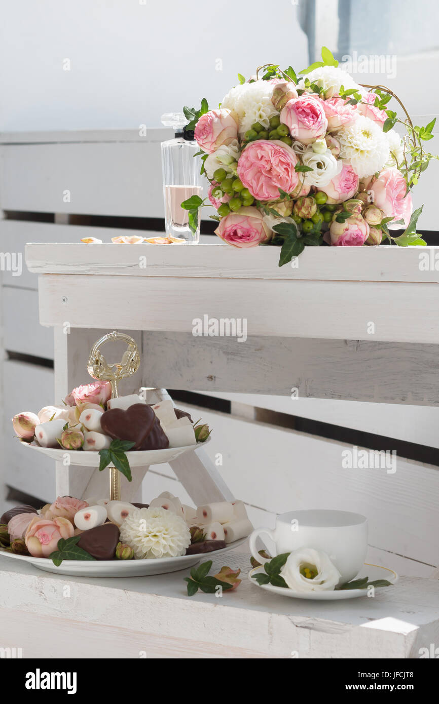 Dsnyu Manchettenknöpfe Herren - Silber & Rot Tasse Flasche Design