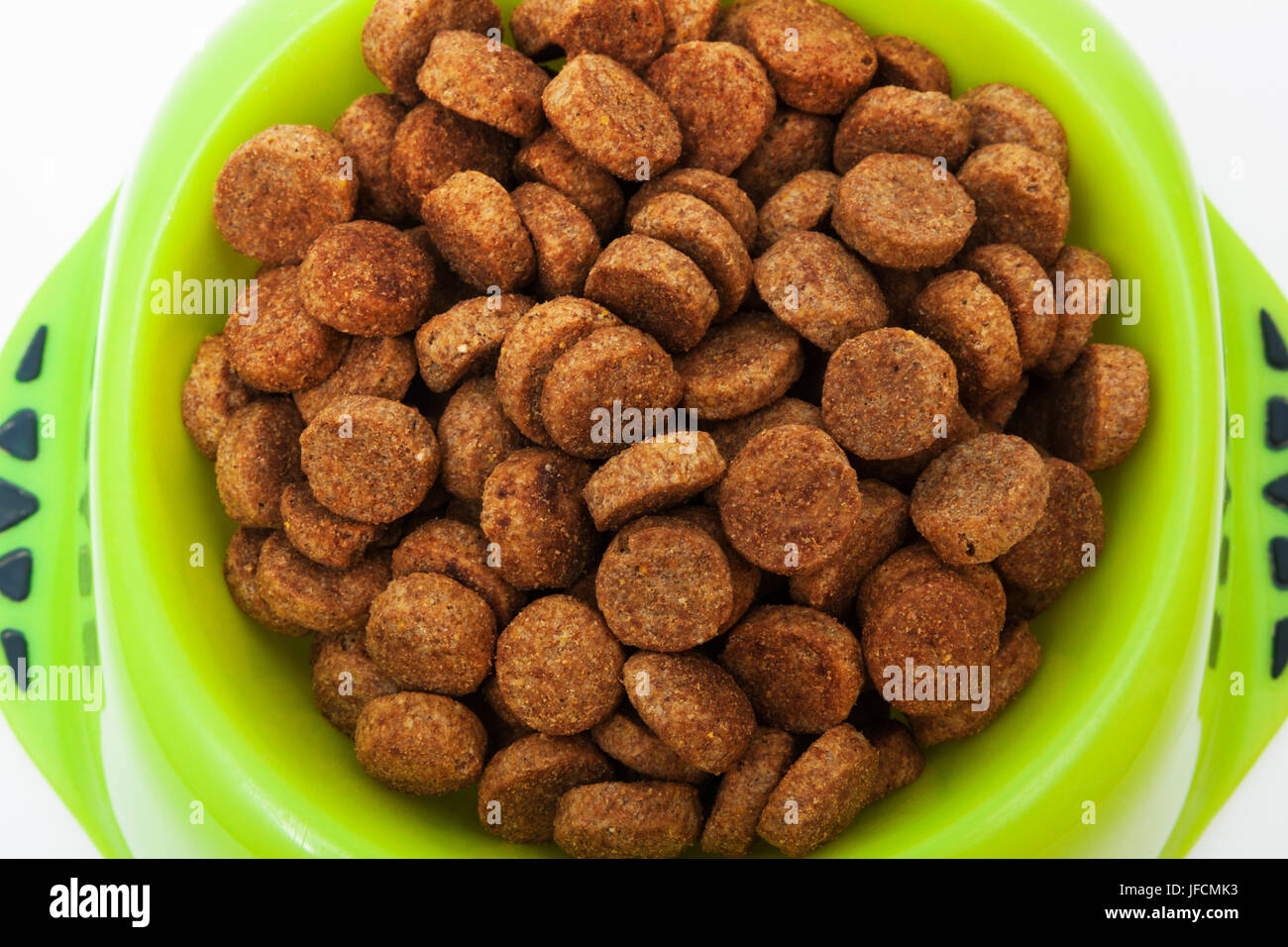 Trocken Hundefutter Stockfoto