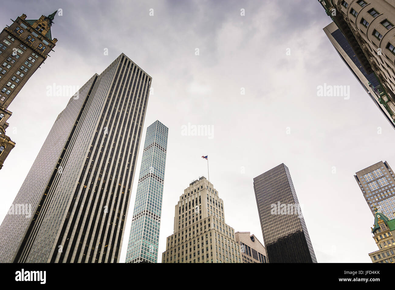 432 Park Avenue Gebäude Stockfoto