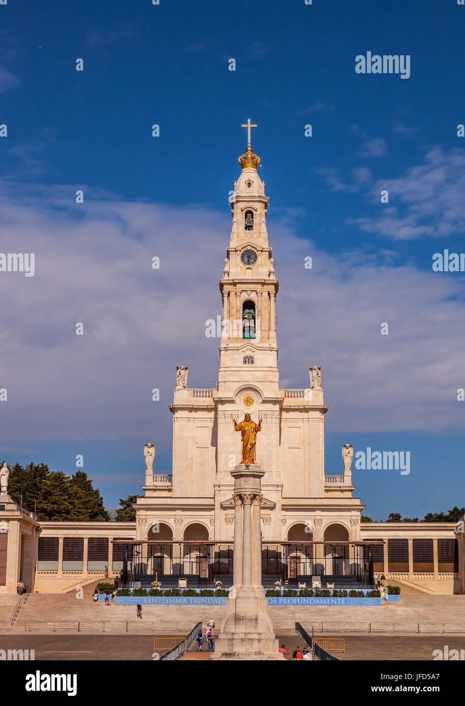 Stadt Fatima Stockfoto