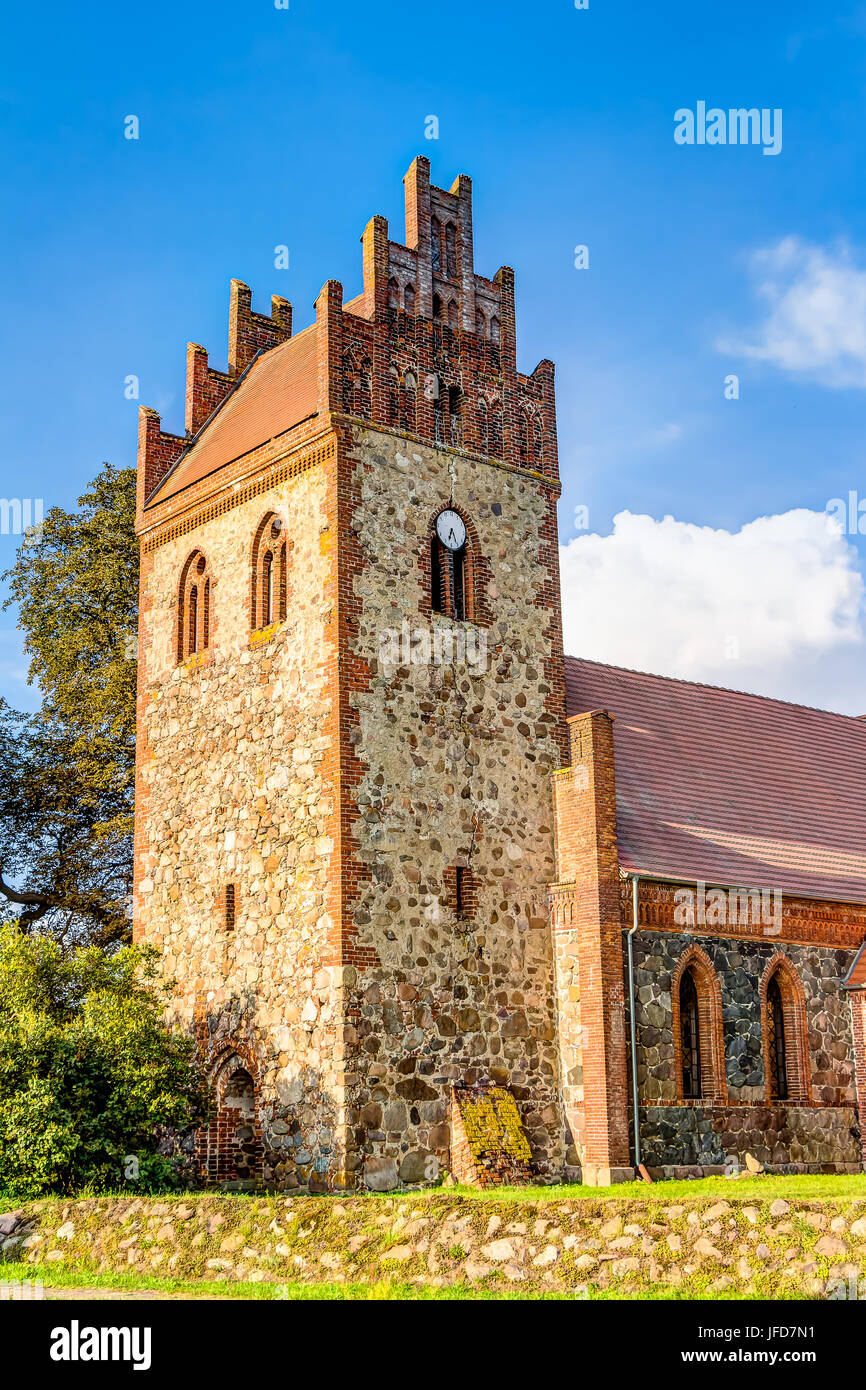 Kleine Kirche in Baek Stockfoto