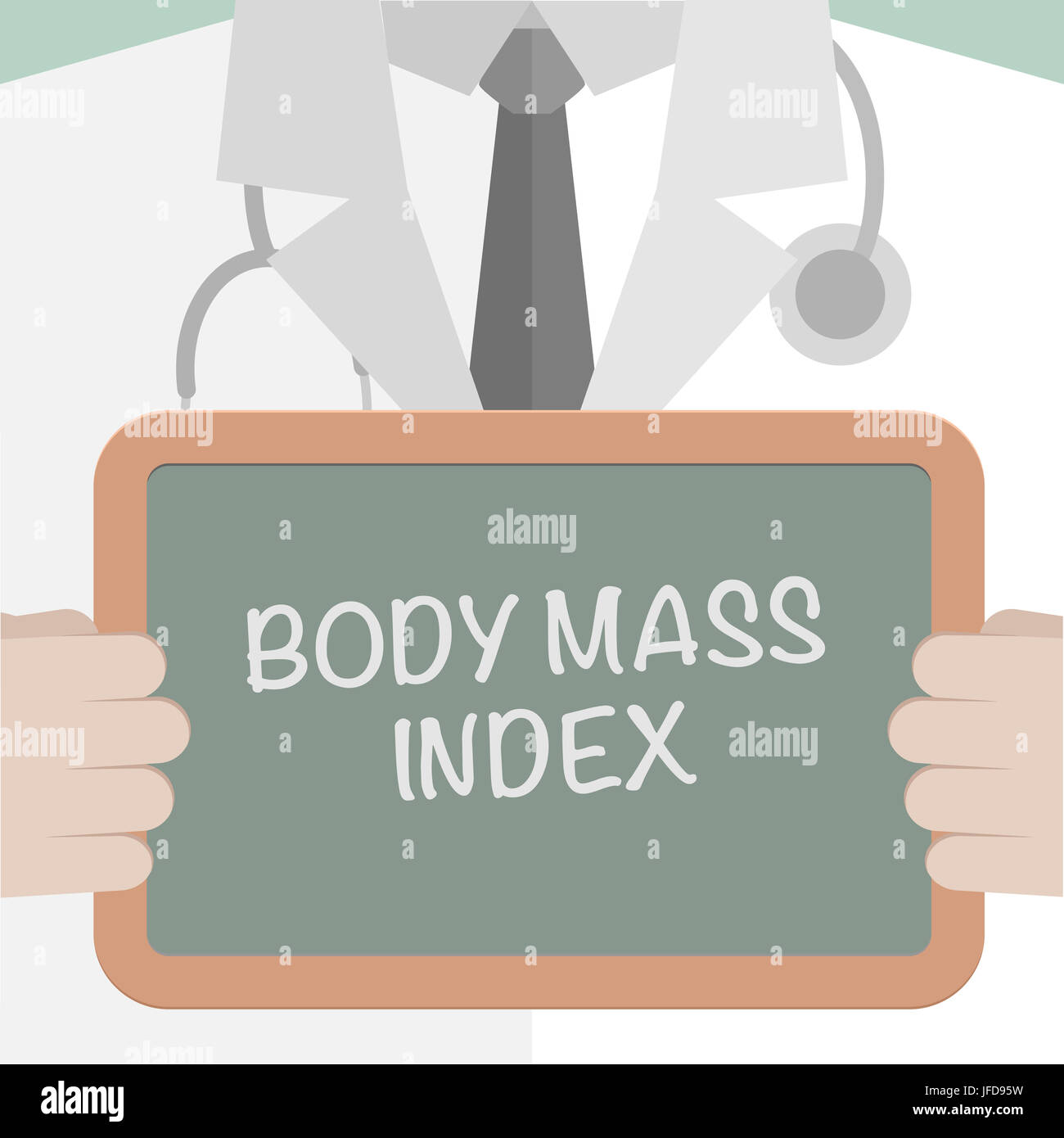 Medical Board BMI Stockfoto